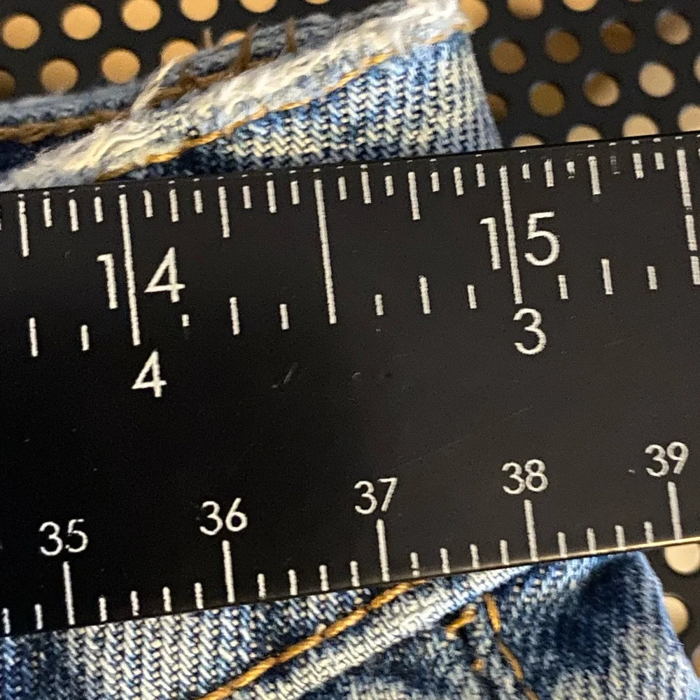 Zara High Rise Straight Leg Regular Wash Zip Fly Women’s Denim Jeans Size 8 - Picture 8 of 9